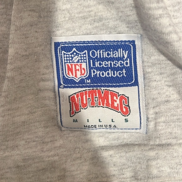 Vintage Houston Oilers Cartoon Tee L Nutmeg - Picture 4 of 5